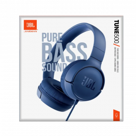 JBL Tune 500 Blue Wired Headphones