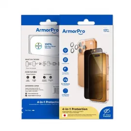 ArmorPro 4 in 1 Privacy Combo For iPhone 17 Pro Saudi Arabia