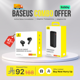 Baseus Wireless Earbuds & Fast Charging Power Bank Bundle – Limited Offer
