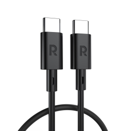 RavPower Type-C To Type-C Cable 2M TPE Black