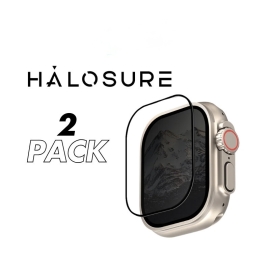 Halosure Apple Watch Screen Protector, Ultra 1 / 2 / 3 49mm [2PCS]