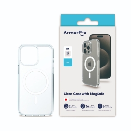 ArmorPro iPhone 15 Pro Clear Case With Magsafe