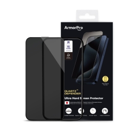 ArmorPro iPhone 15 Pro Max Privacy Temperd Glass
