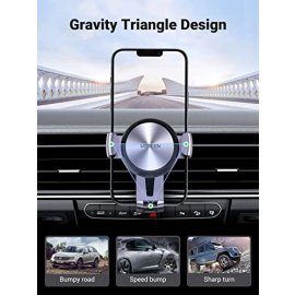 UGREEN Car Phone Holder Gravity Air Vent Auto Lock