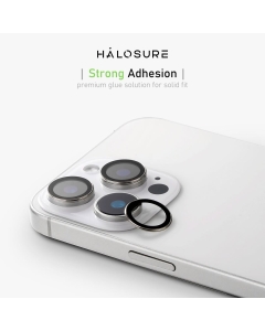 HALOSURE Geordi Camera Lens Protector - Clear For iPhone 17