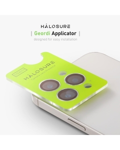 HALOSURE Geordi Camera Lens Protector - Clear For iPhone 15/15 Plus
