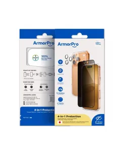 ArmorPro 4 in 1 Privacy Combo For iPhone 17 Pro Saudi Arabia