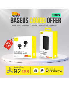 Baseus Wireless Earbuds & Fast Charging Power Bank Bundle – Limited Offer
