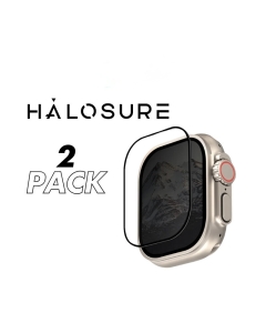 Halosure Apple Watch Screen Protector, Ultra 1 / 2 / 3 49mm [2PCS]