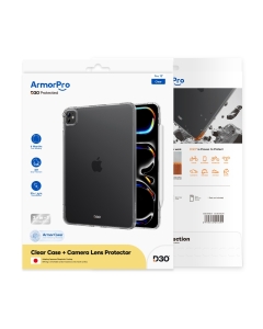 ArmorPro iPad Pro 13 Inch Clear Case With Camera Lense Protector